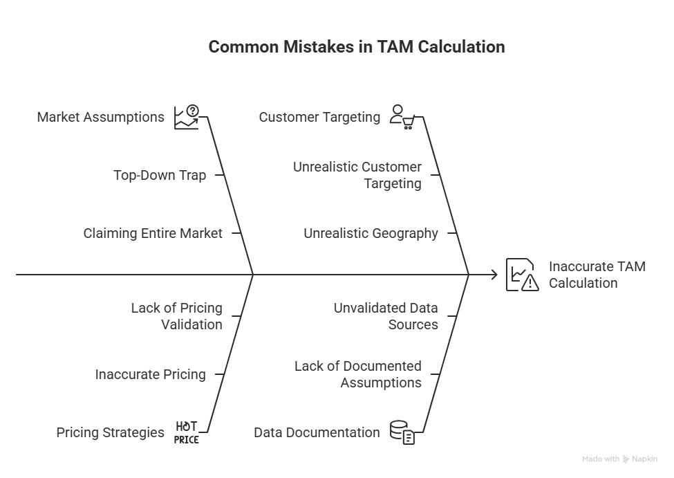 Common Mistakes in Calculating TAM